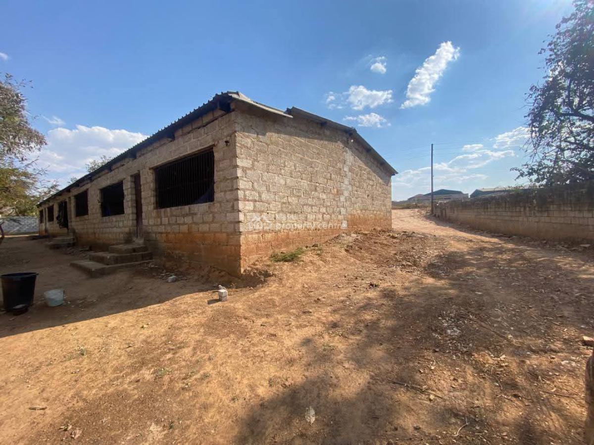 Residential Land with a 3 Bedroom Bungalow on It, Kuje, Abuja, Residential Land for Sale