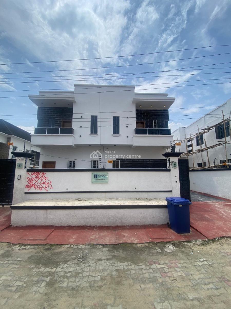 Elegant 4 Bedroom Semi Detached Duplex with a Secured Estate, Agungi, Lekki, Lagos, House for Sale