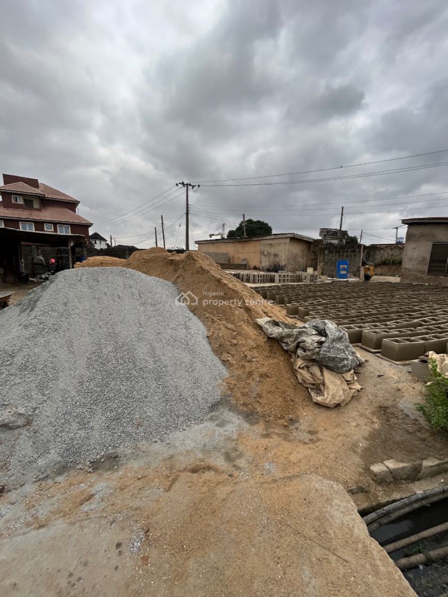 Half Plot of Land (corner Piece) Facing The Road, Ori-oke, Ogudu, Lagos, Mixed-use Land for Sale