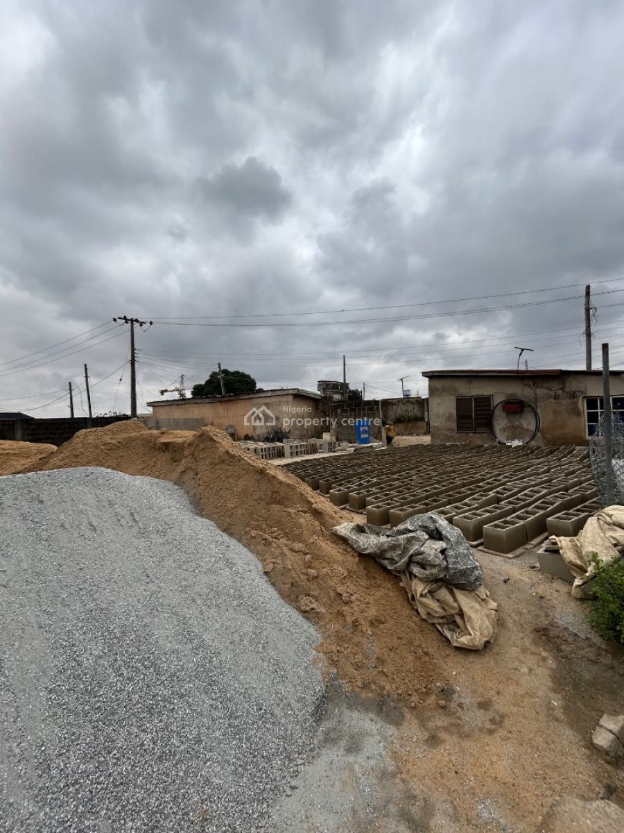 Half Plot of Land (corner Piece) Facing The Road, Ori-oke, Ogudu, Lagos, Mixed-use Land for Sale