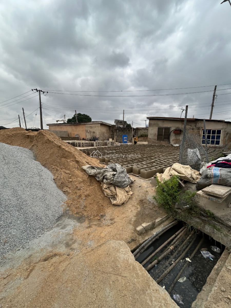 Half Plot of Land (corner Piece) Facing The Road, Ori-oke, Ogudu, Lagos, Mixed-use Land for Sale
