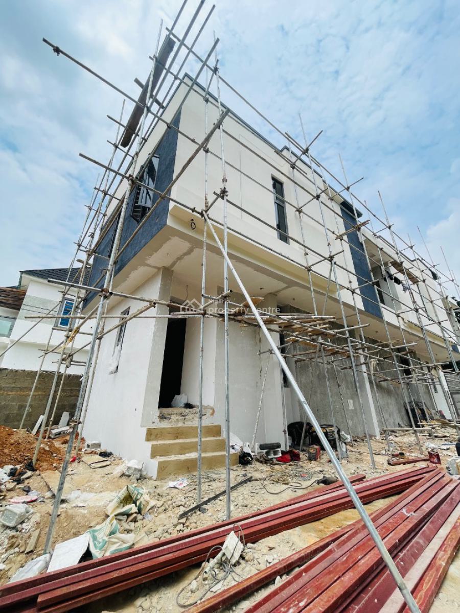 Pristine Newly Built 4 Bedroom Semi-detached Duplex Plus Bq, Elegantly Designed Home with Bq in a Secured Estate, Gra Phase 1, Magodo, Lagos, Semi-detached Duplex for Sale