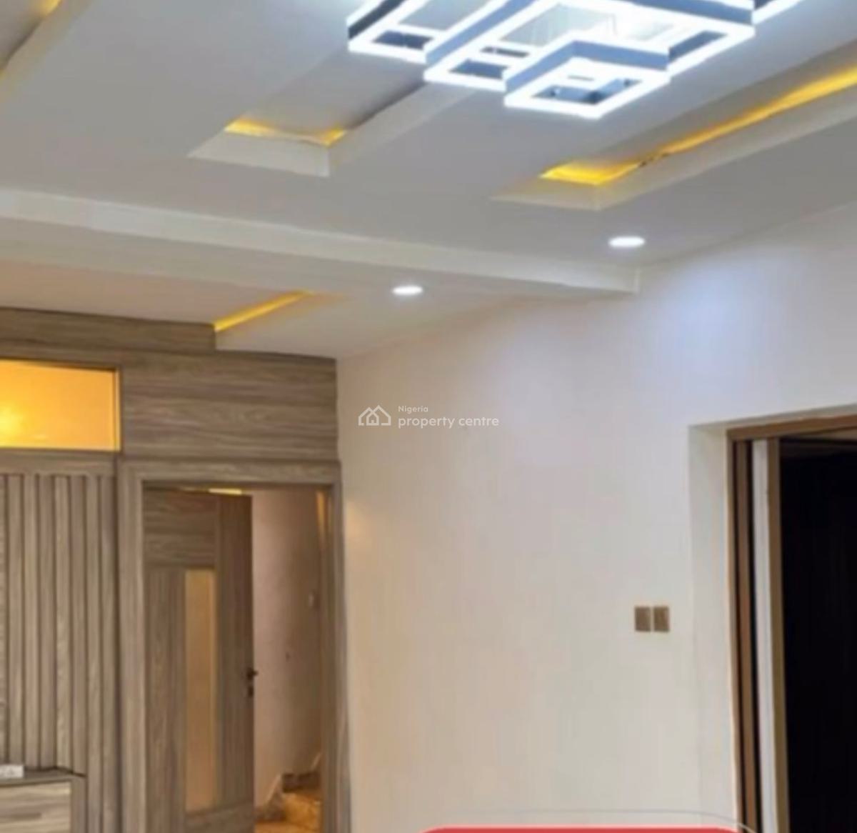 Luxury Clean 4 Bedr Terrace Duplex with Bq, Tarred Rd, Estate, Jabi Main(tarred Rd), Jabi, Abuja, Terraced Duplex for Rent