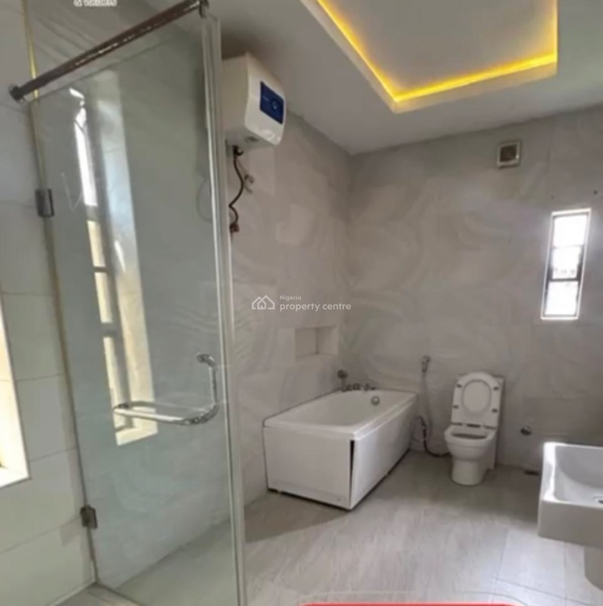 Luxury Clean 4 Bedr Terrace Duplex with Bq, Tarred Rd, Estate, Jabi Main(tarred Rd), Jabi, Abuja, Terraced Duplex for Rent