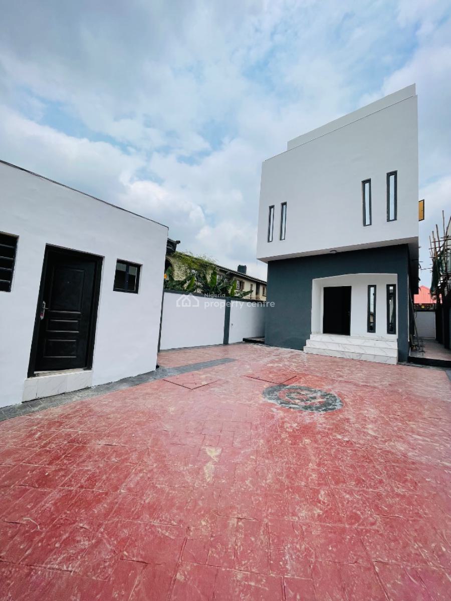 Aesthetically Pleasing 4 Bedroom Detached Duplex Plus Bq, Beautifully Built Home with Gate House and Bq in a Secured Estate, Gra Phase 1, Magodo, Lagos, Detached Duplex for Sale
