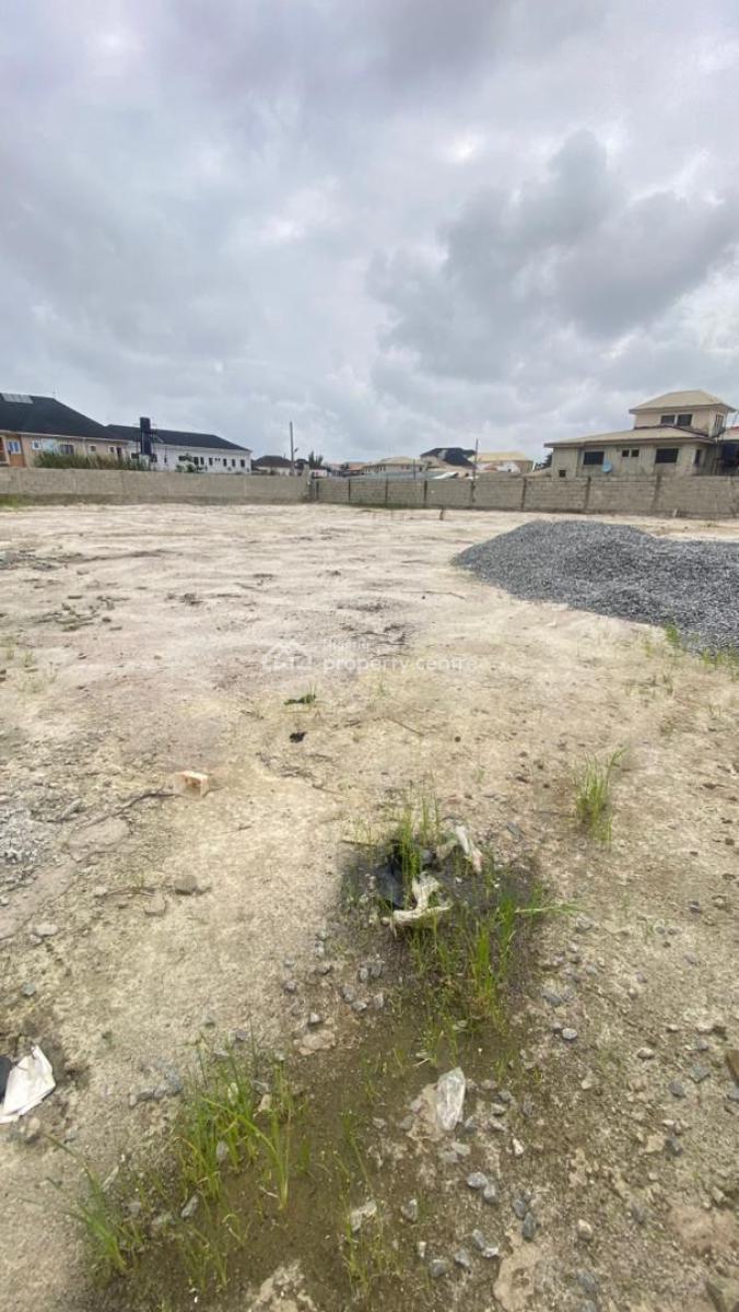2 Plot of Dry Land in a Secured Environment, with Good Tittle., Sangotedo, Sangotedo, Ajah, Lagos, Land for Sale