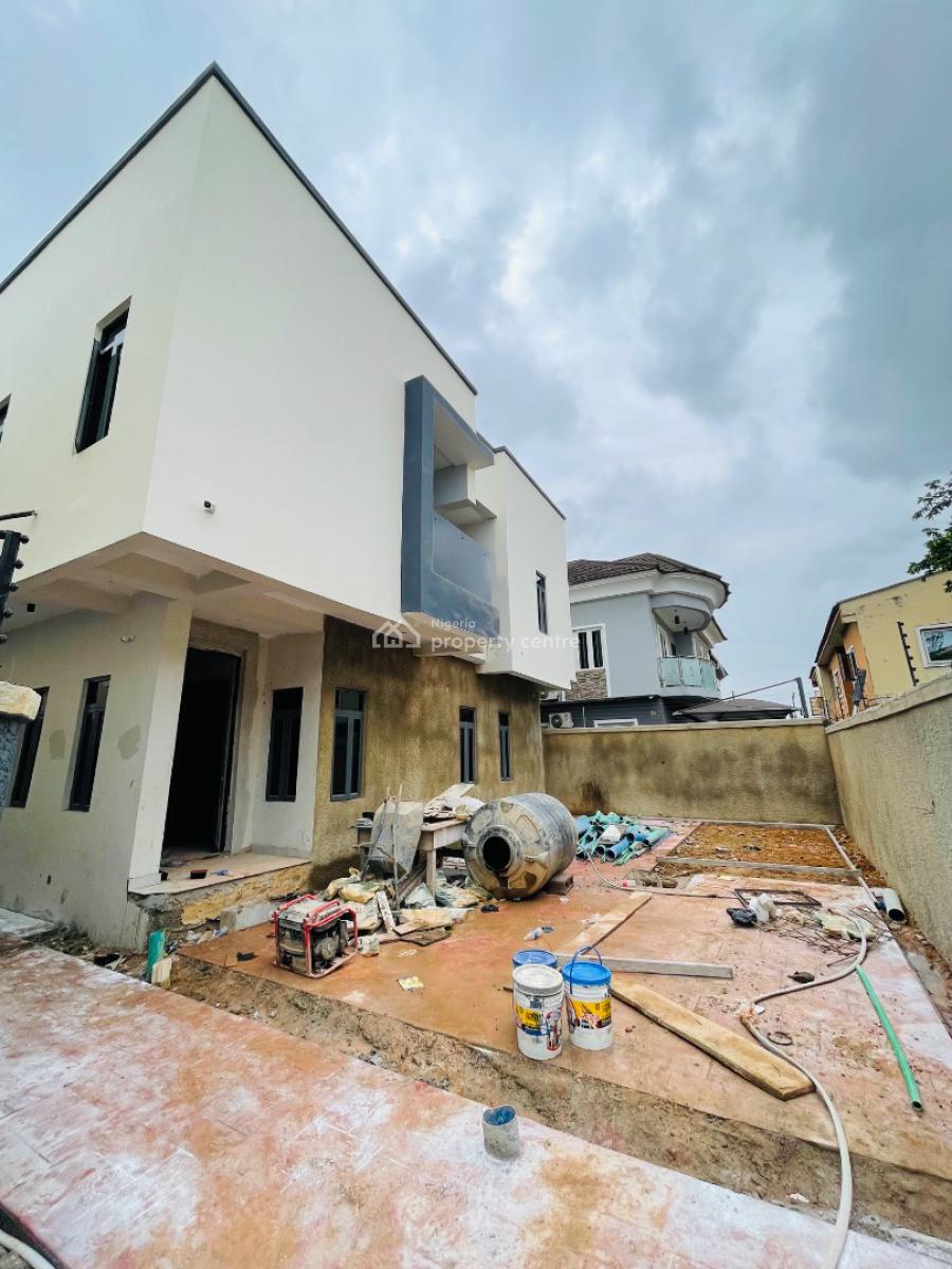 Breathtaking 4 Bedroom Fully Detached Duplex with Study and Bq, Exquisitely Built Home with Study and Bq in a Secured Estate, Gra Phase 1, Magodo, Lagos, Detached Duplex for Sale