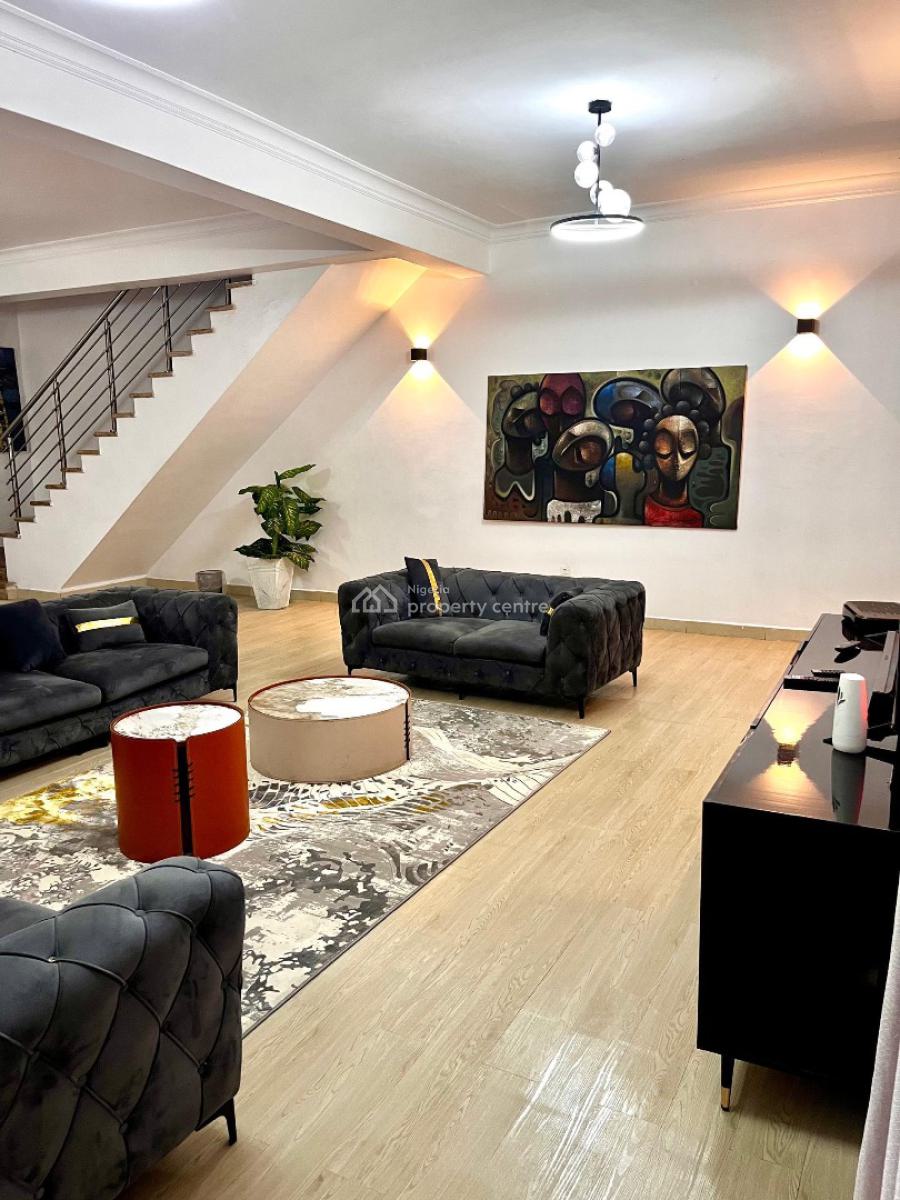 Now Open: Your Perfect 4-bedroom Duplex in The Heart of Lekki Phase1, Off Admiralty Road, Lekki Phase 1, Lekki, Lagos, Semi-detached Duplex Short Let
