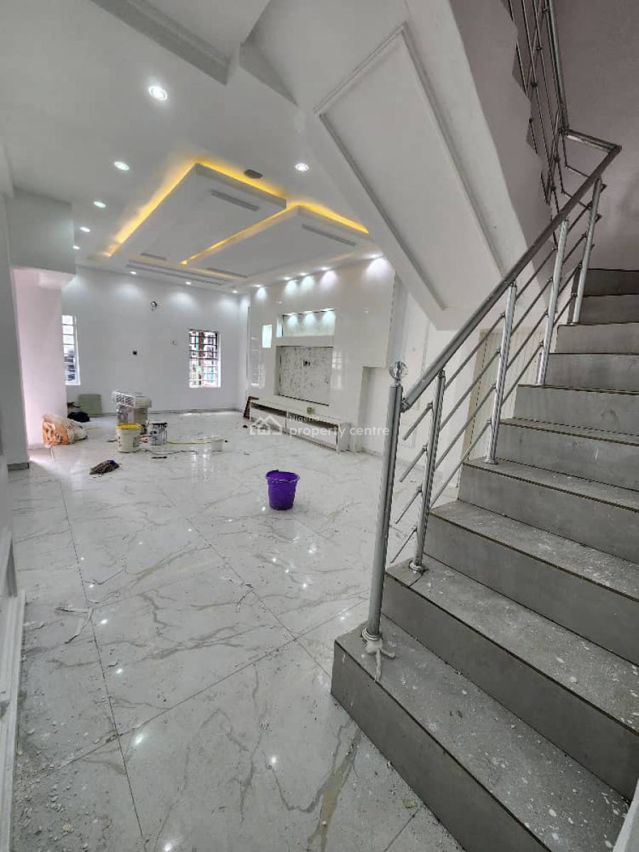 4 Bedroom Semi Detached Duplex with 4 Cars Parking Space, Bera Estate Chevron, Lekki, Lagos, Semi-detached Duplex for Rent