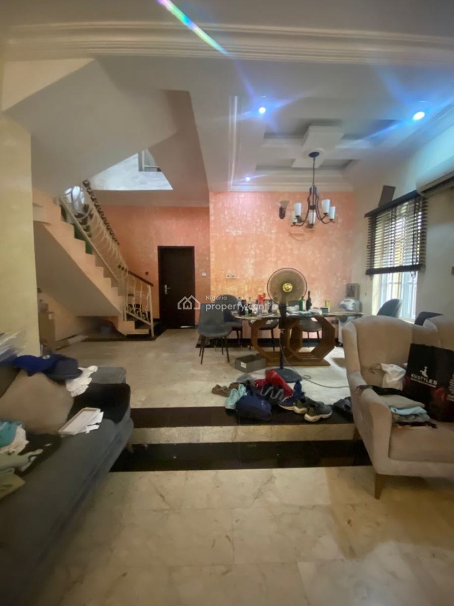 Well Finished 4 Bedroom Detached Duplex with a Bq in a Secured Estate, Diamond Estate, Behind Shoperight, Sangotedo, Ajah, Lagos, Detached Duplex for Sale