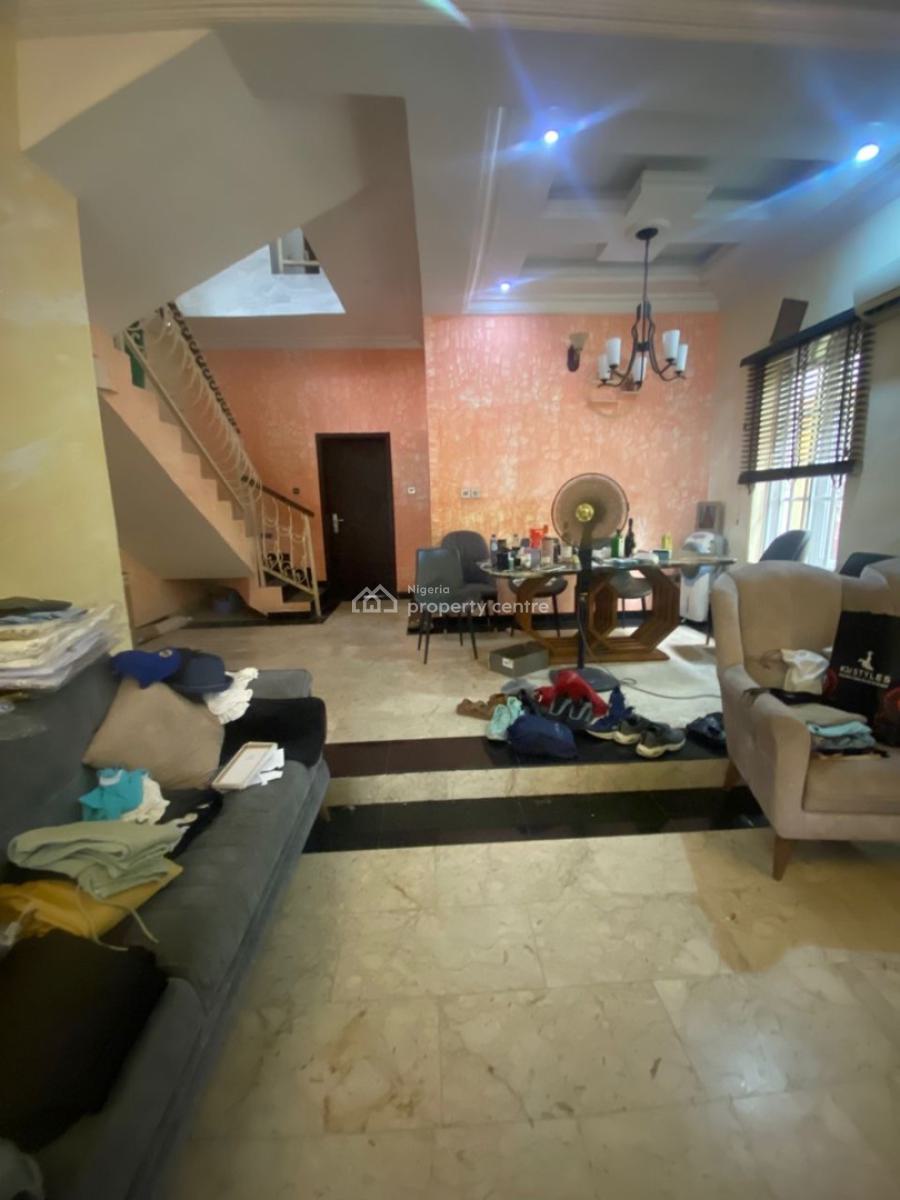 Well Finished 4 Bedroom Detached Duplex with a Bq in a Secured Estate, Diamond Estate, Behind Shoperight, Sangotedo, Ajah, Lagos, Detached Duplex for Sale