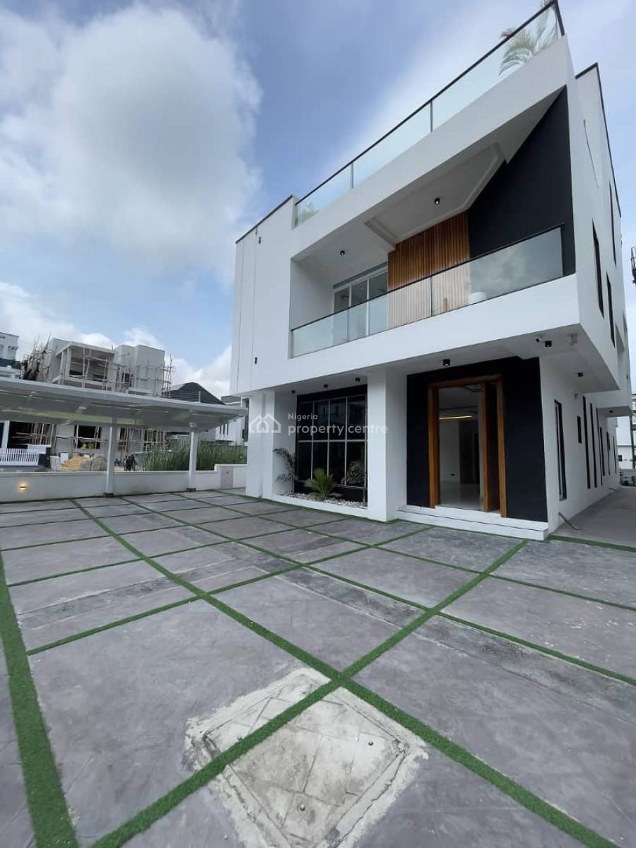 Brand New Modern 5 Bedroom Fully Detached, County, Ikota, Lekki, Lagos, Detached Duplex for Sale
