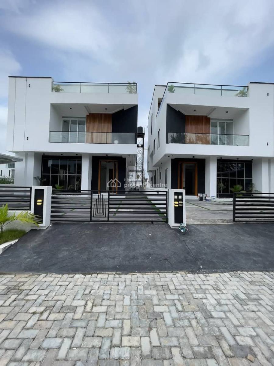 Brand New Modern 5 Bedroom Fully Detached, County, Ikota, Lekki, Lagos, Detached Duplex for Sale
