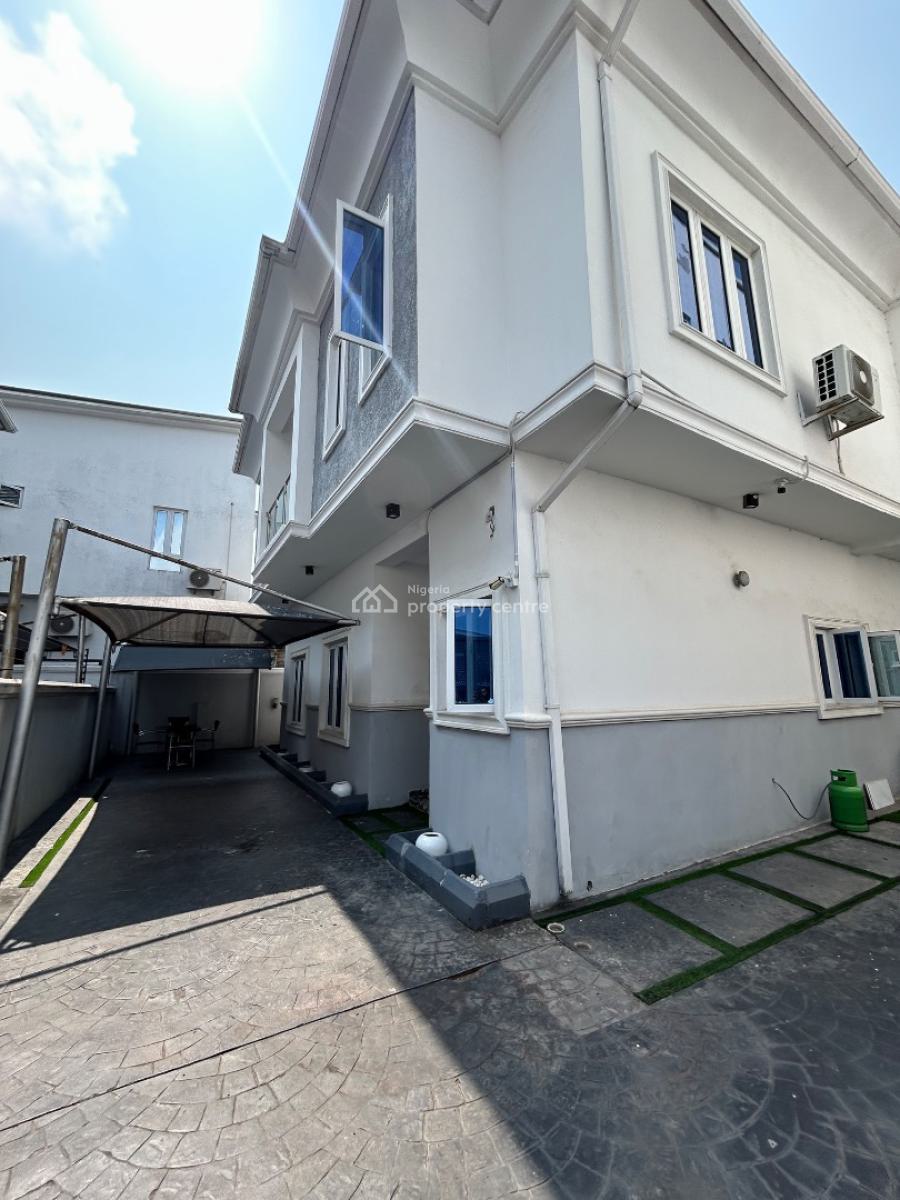 Luxury & Fully Furnished 3bedroom Fully Detached Duplex with 2 Room Bq, Osapa, Lekki, Lagos, Detached Duplex for Rent