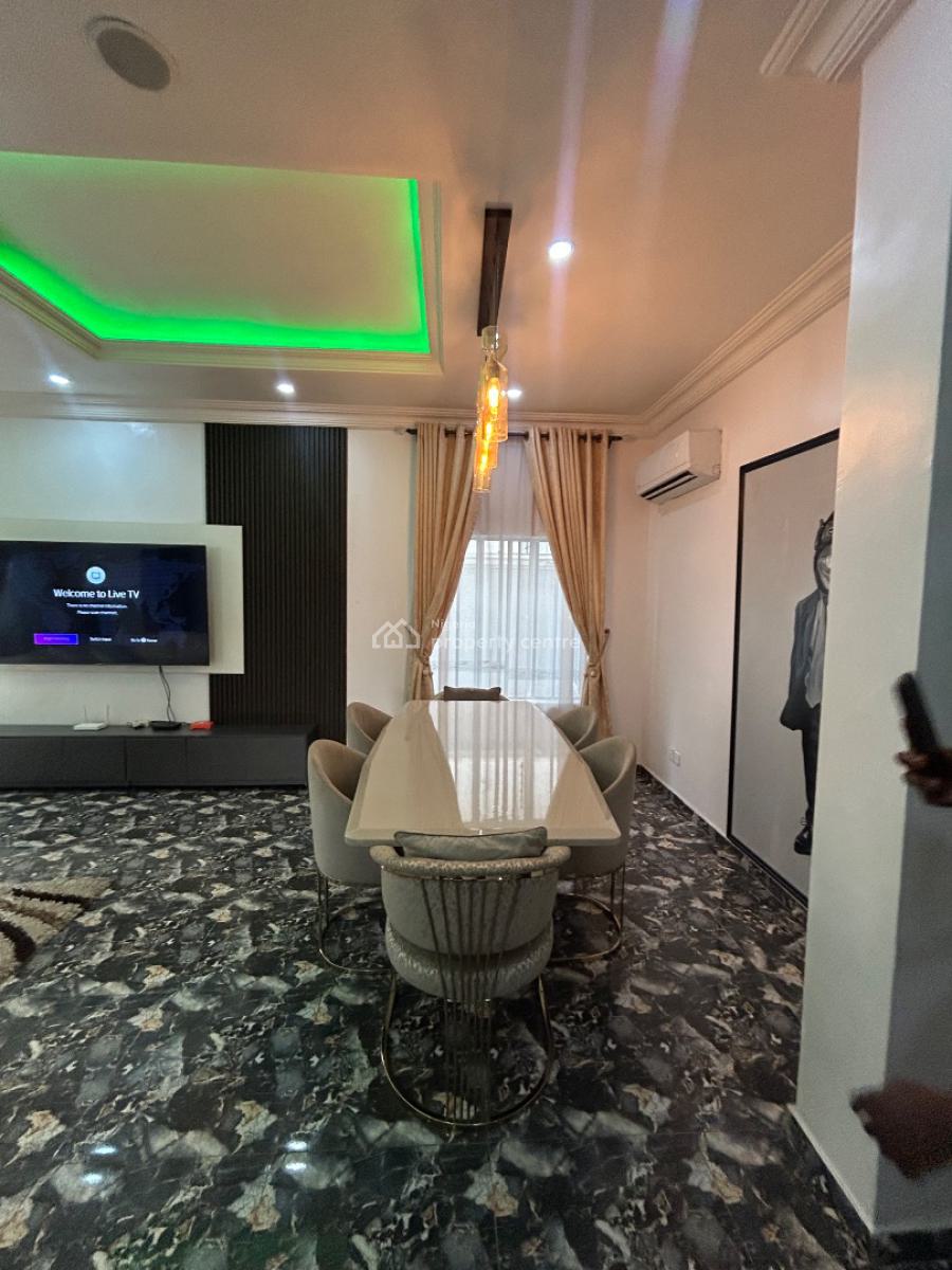 Luxury & Fully Furnished 3bedroom Fully Detached Duplex with 2 Room Bq, Osapa, Lekki, Lagos, Detached Duplex for Rent