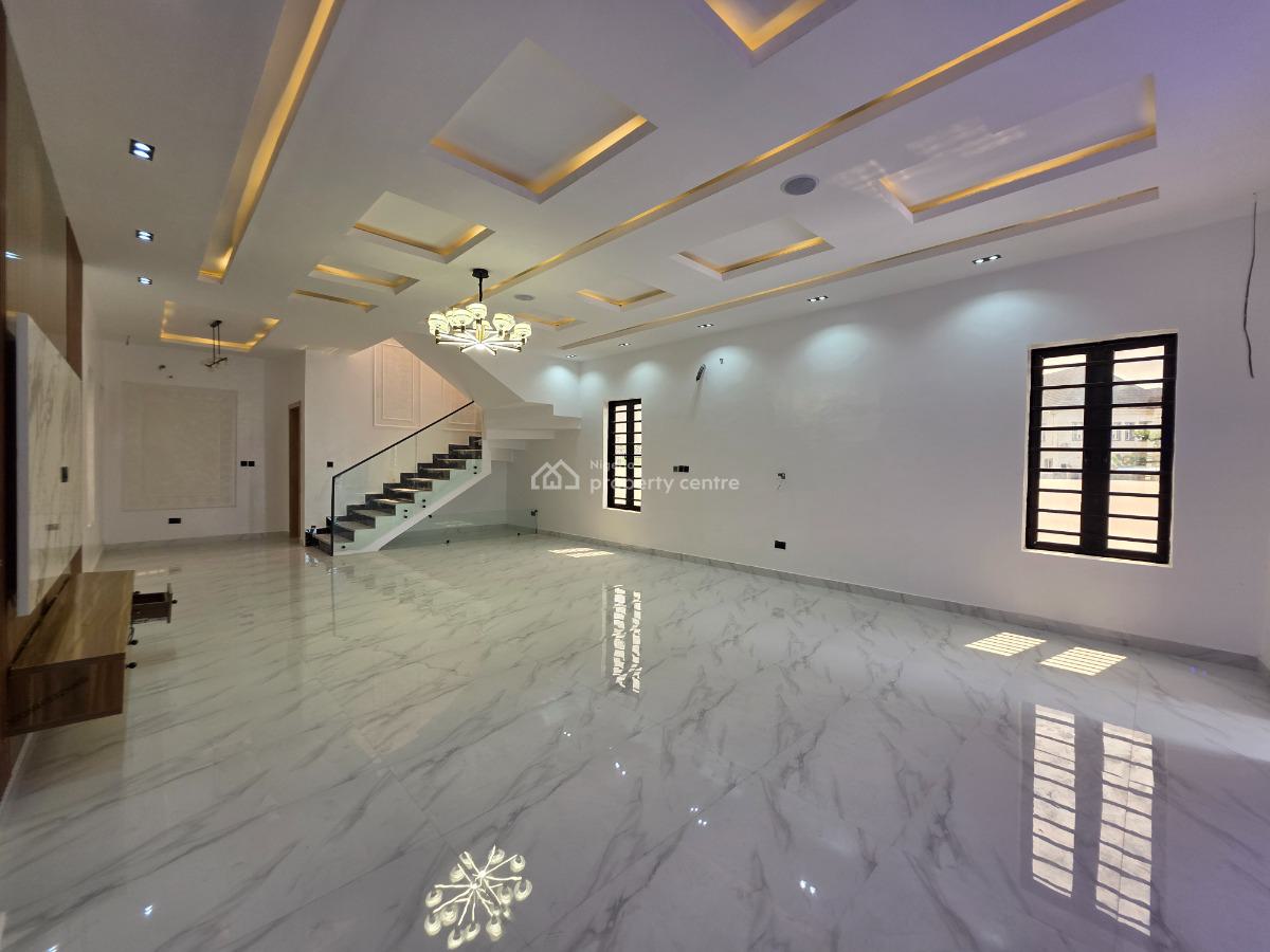 Charming 5 Bedroom Detached Duplex with Swimming Pool & Bq, Chevron Tollgate, Lekki, Lagos, Detached Duplex for Sale