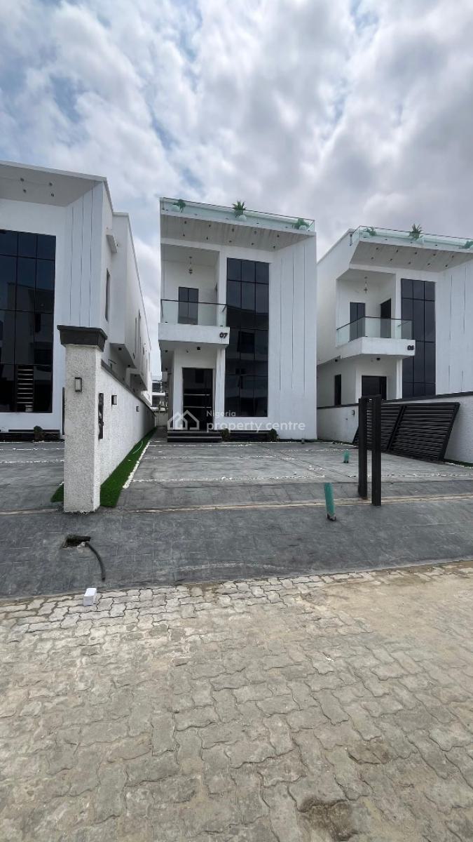 5 Bed Detached Duplex with Swimming Pool and Bq, Chevron, Lekki, Lagos, Detached Duplex for Sale