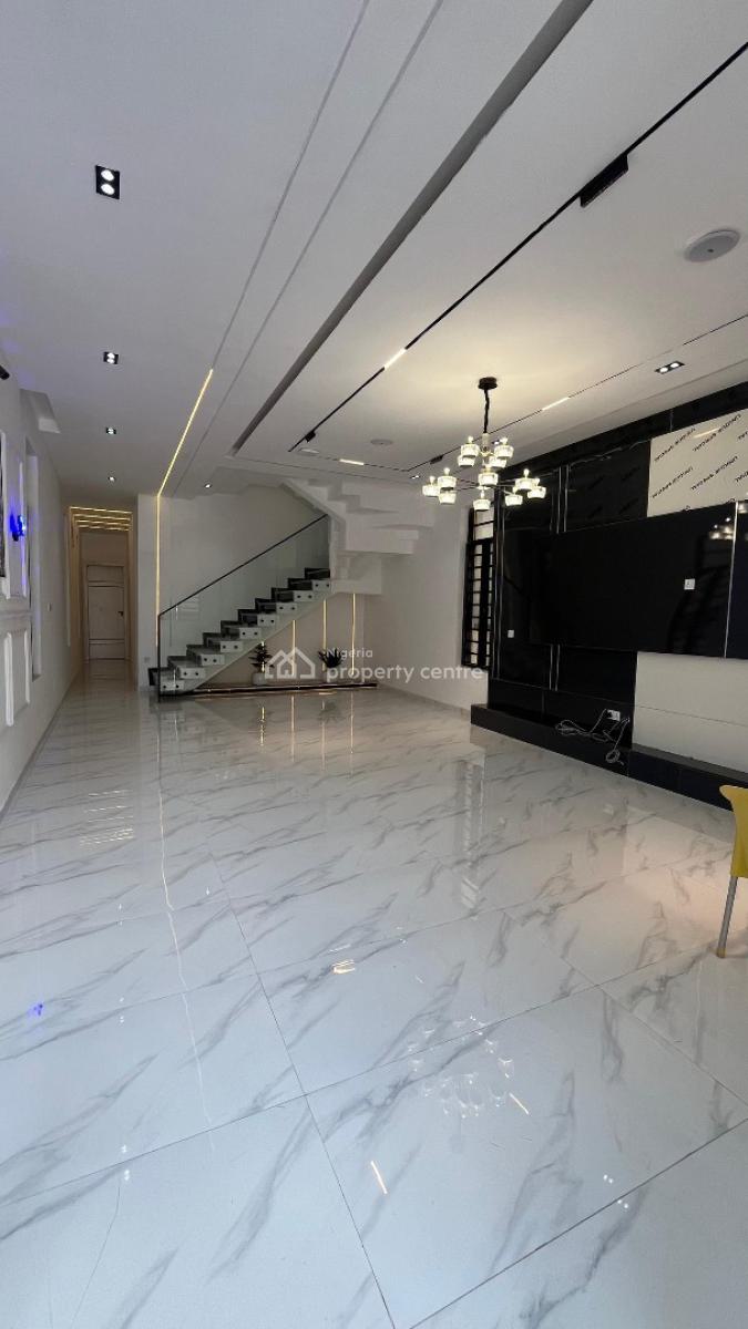 5 Bed Detached Duplex with Swimming Pool and Bq, Chevron, Lekki, Lagos, Detached Duplex for Sale