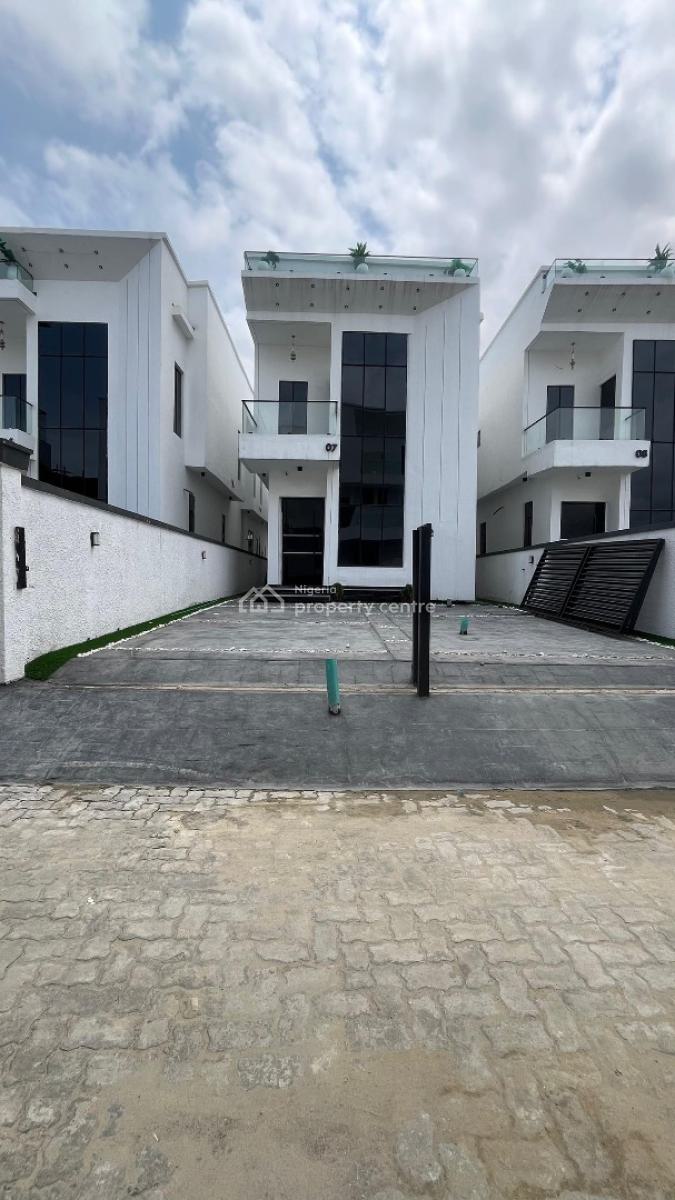 5 Bed Detached Duplex with Swimming Pool and Bq, Chevron, Lekki, Lagos, Detached Duplex for Sale
