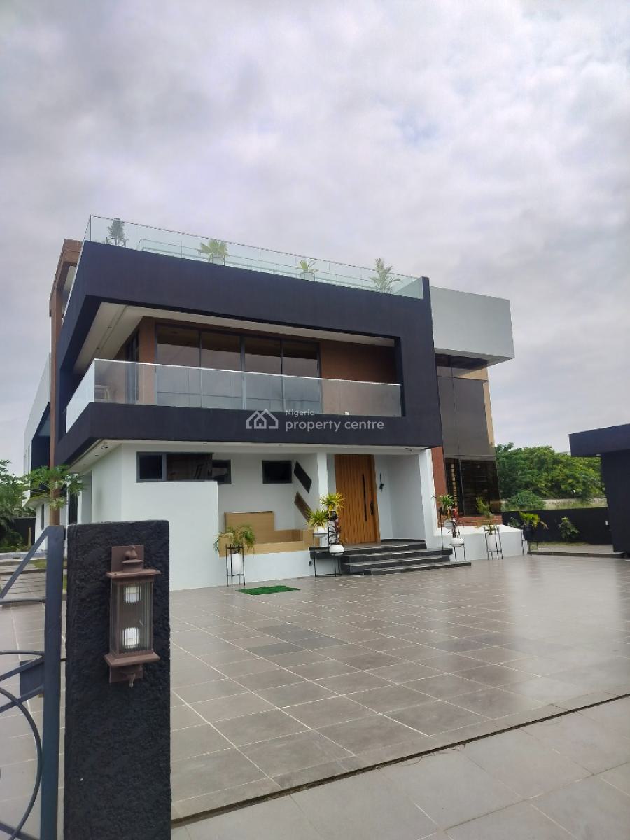 Luxury 5 Bedrooms Detached Duplex with Pool, Cinema, Elevator, Penthou, Royal Garden Estate, Ajah, Lagos, Detached Duplex for Sale