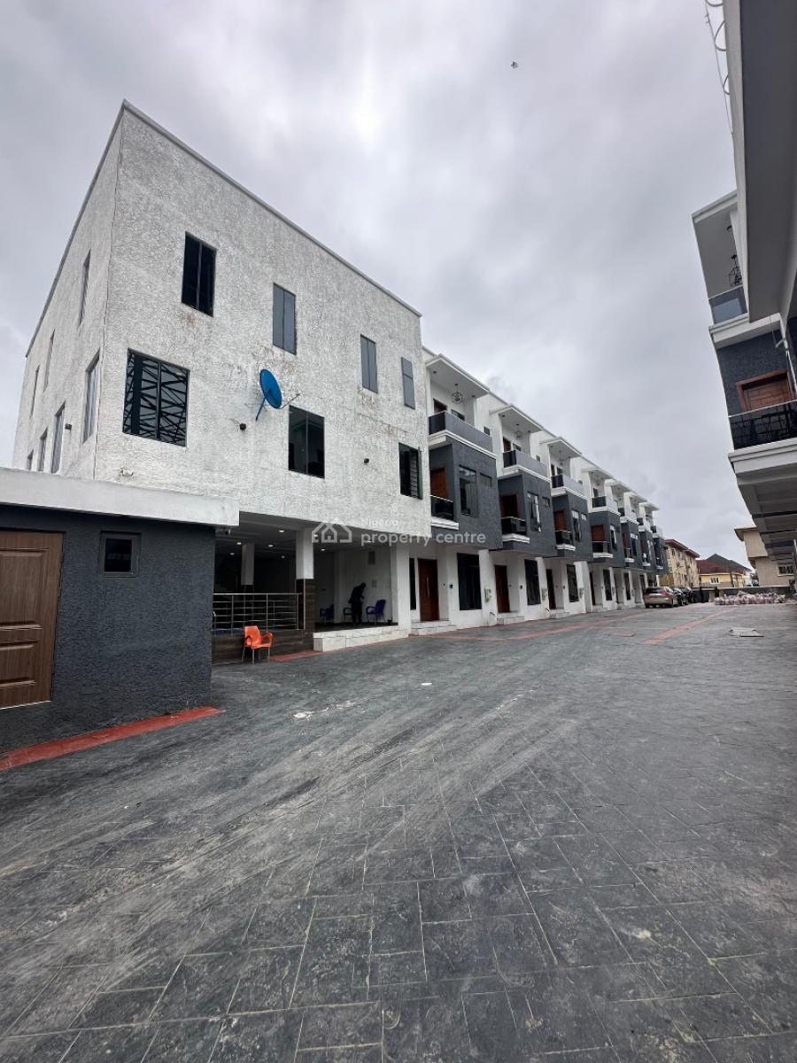 Luxury 4 Bedroom Terrace, Chevron, Lekki, Lagos, Terraced Duplex for Sale