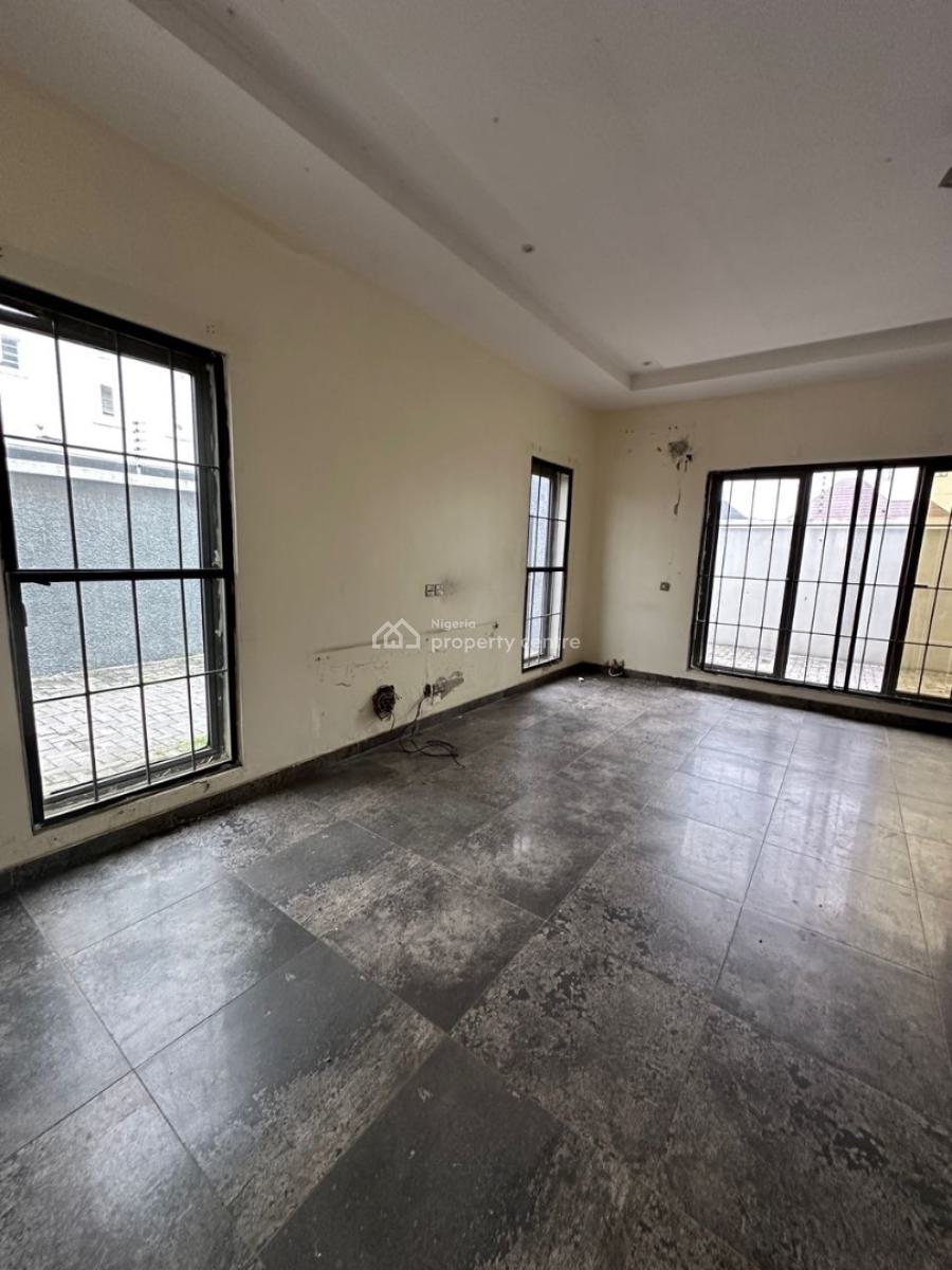 Self Service 5 Bedrooms Terraced Duplex with Bq and Self Compound, Agungi, Lekki, Lagos, Terraced Duplex for Rent