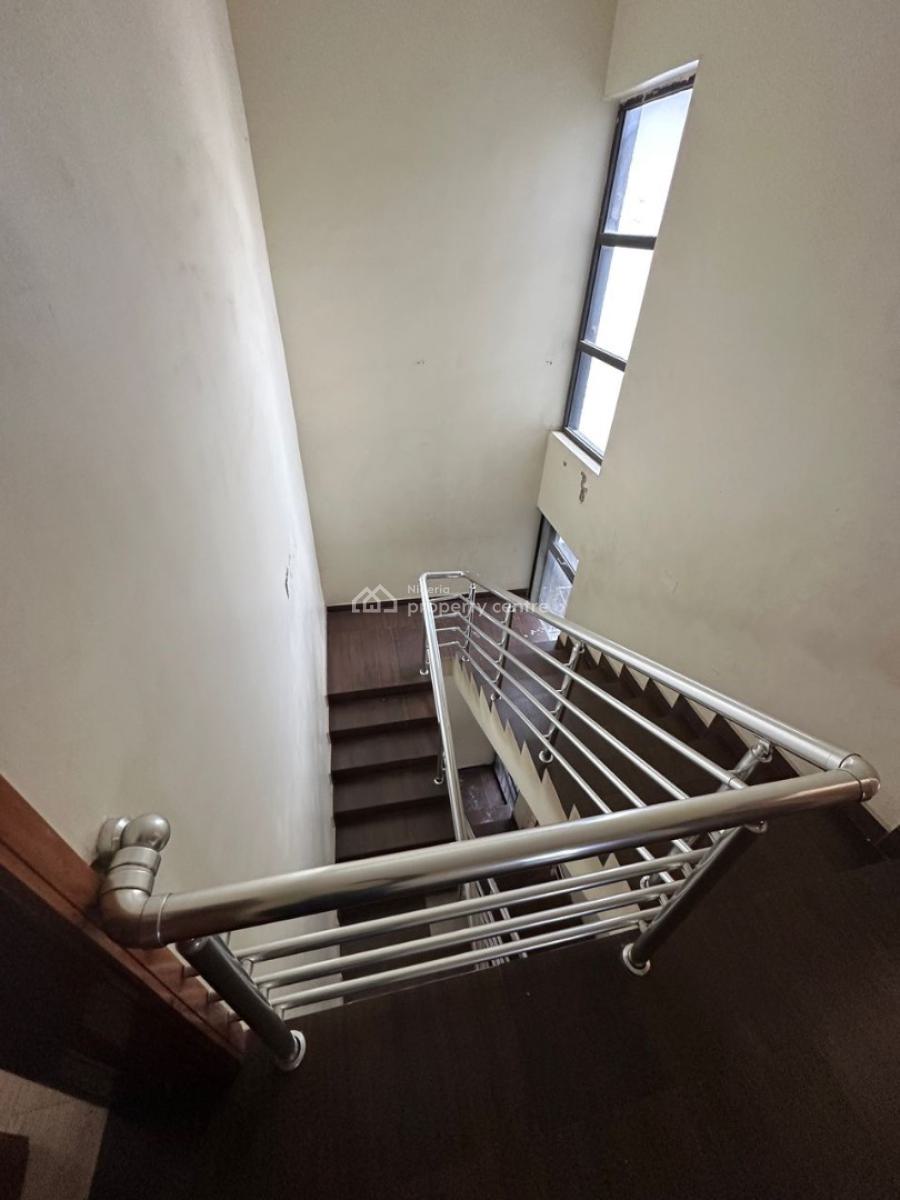 Self Service 5 Bedrooms Terraced Duplex with Bq and Self Compound, Agungi, Lekki, Lagos, Terraced Duplex for Rent