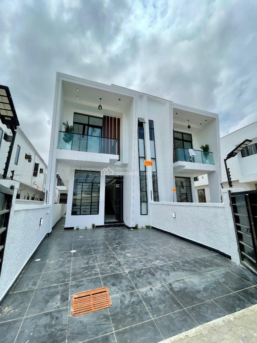 Luxury 4 Bedroom House with Outstanding Features, Ikota, Lekki, Lagos, Semi-detached Duplex for Sale