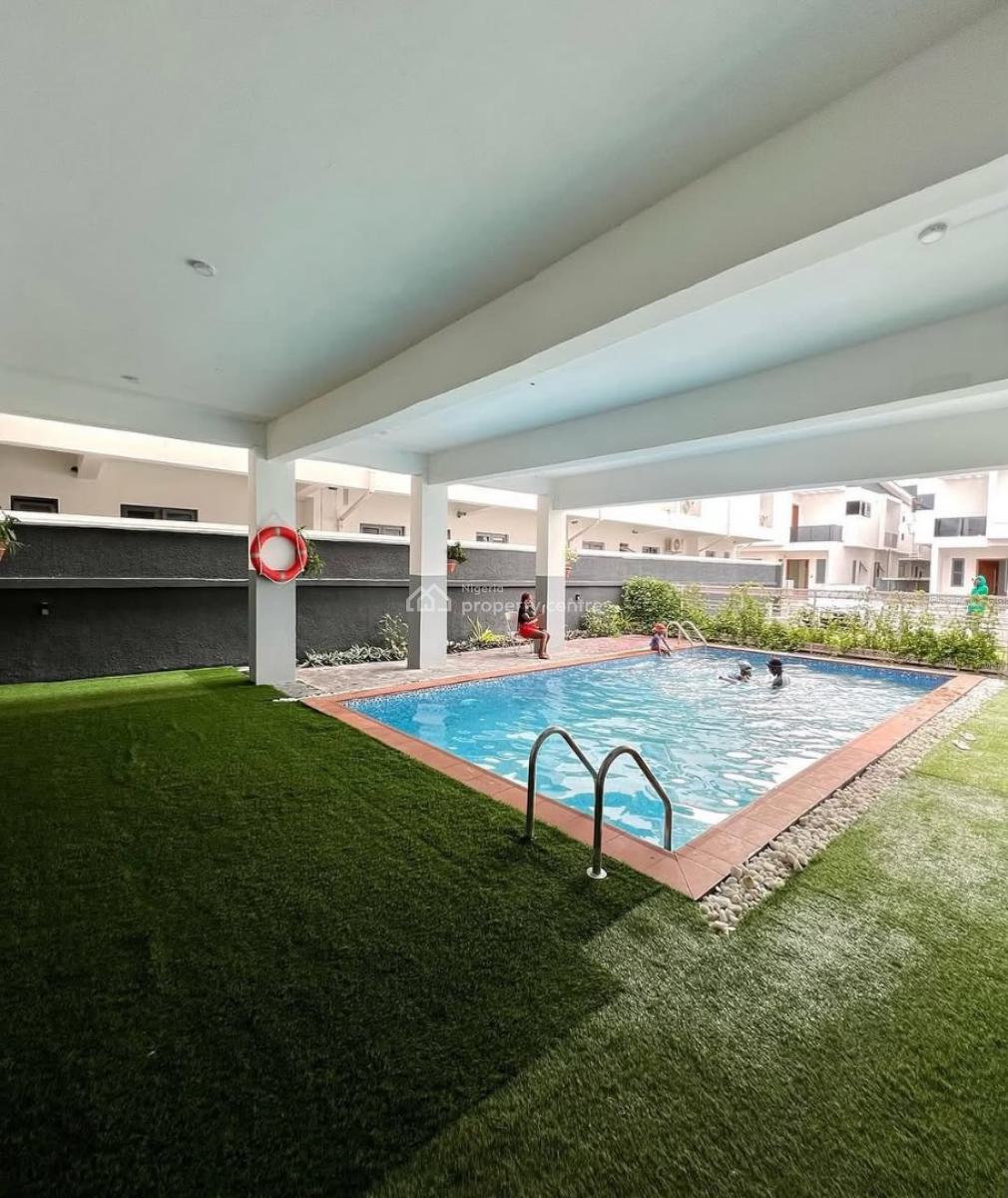 4 Bedroom Semi Detached Duplex with Swimming Pool, Ologolo, Lekki, Lagos, Semi-detached Duplex for Rent