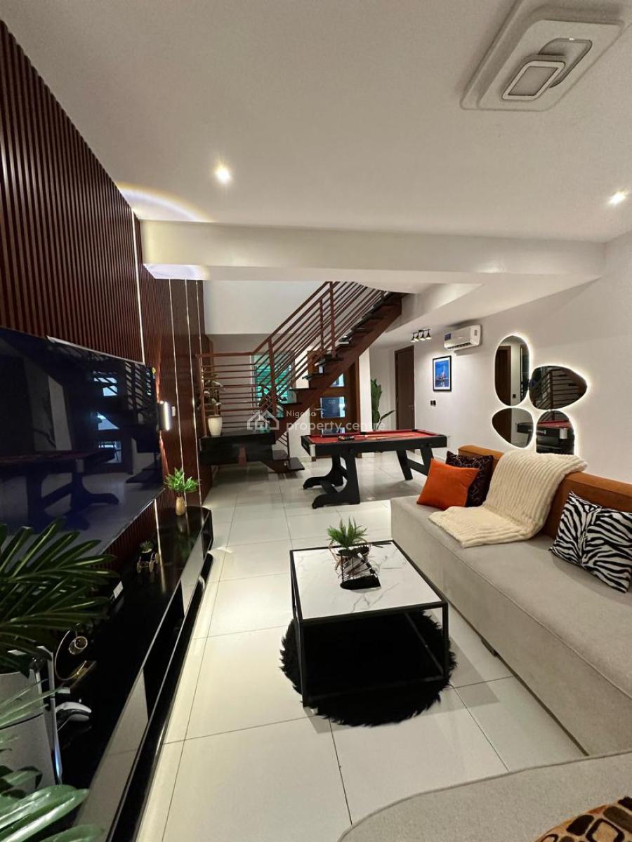Luxury Automated Two 2 Bedroom Condo Unit with All Round Balconies, Lekki Phase 1, Lekki, Lagos, Flat / Apartment Short Let