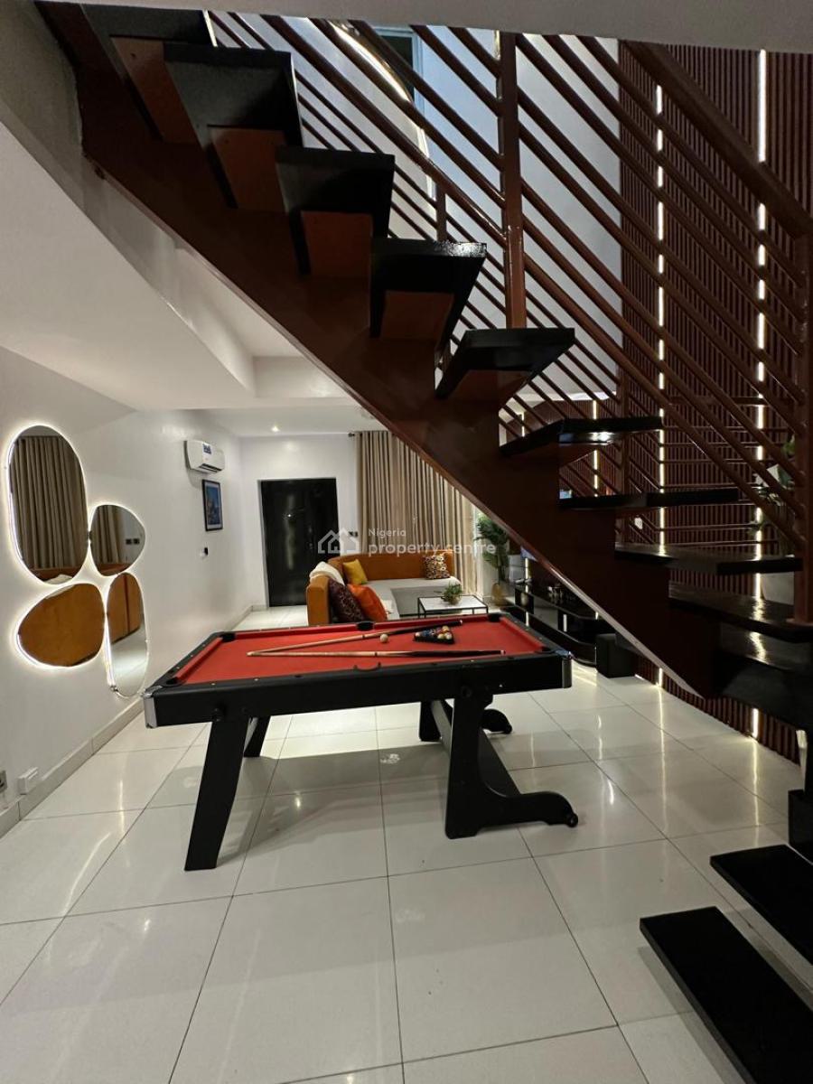 Luxury Automated Two 2 Bedroom Condo Unit with All Round Balconies, Lekki Phase 1, Lekki, Lagos, Flat / Apartment Short Let