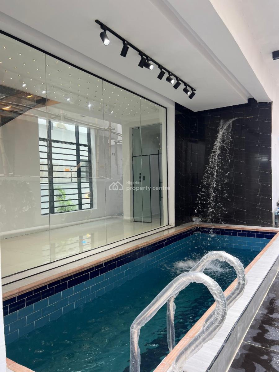 Semi Furnished Fully Detached 5 Bedrooms Duplex with Bq and Swimming Pool, Ikota, Lekki, Lagos, Detached Duplex for Sale