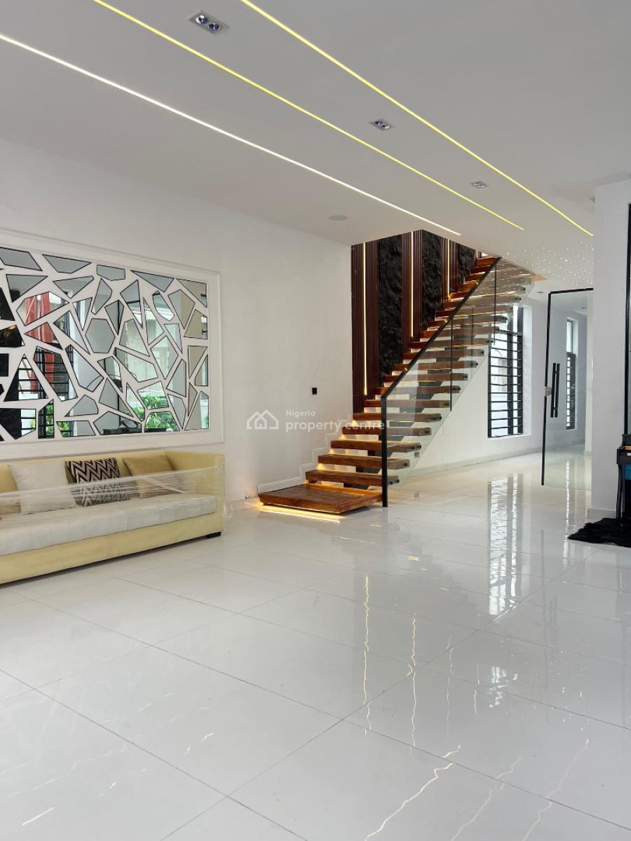 Semi Furnished Fully Detached 5 Bedrooms Duplex with Bq and Swimming Pool, Ikota, Lekki, Lagos, Detached Duplex for Sale