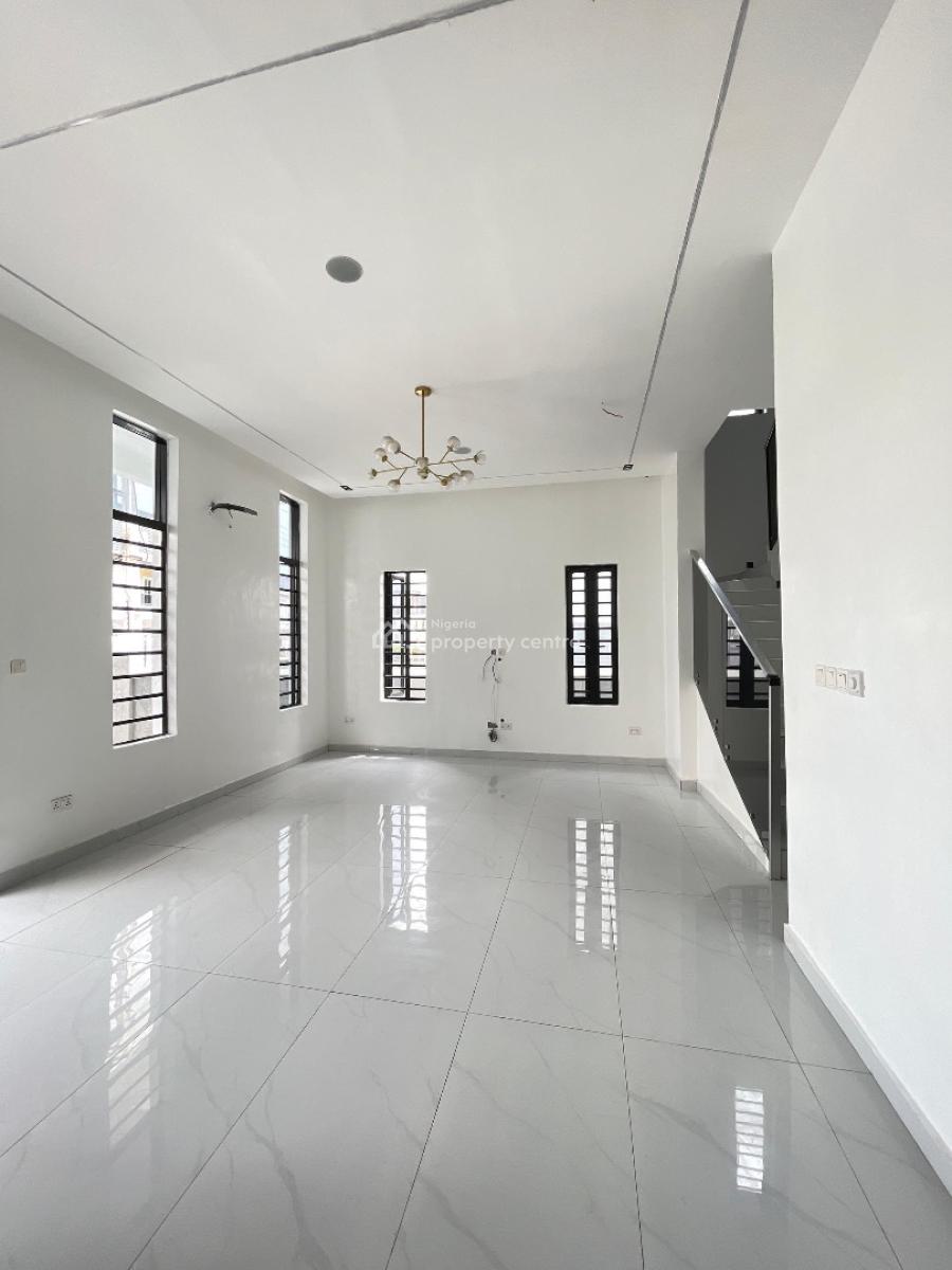 Contemporary 4 Semi Detached Duplex with Bq in a Serene Environment, Orchid Road, Lekki, Lagos, Semi-detached Duplex for Sale