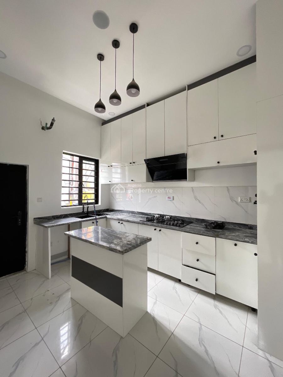 Contemporary 4 Semi Detached Duplex with Bq in a Serene Environment, Orchid Road, Lekki, Lagos, Semi-detached Duplex for Sale