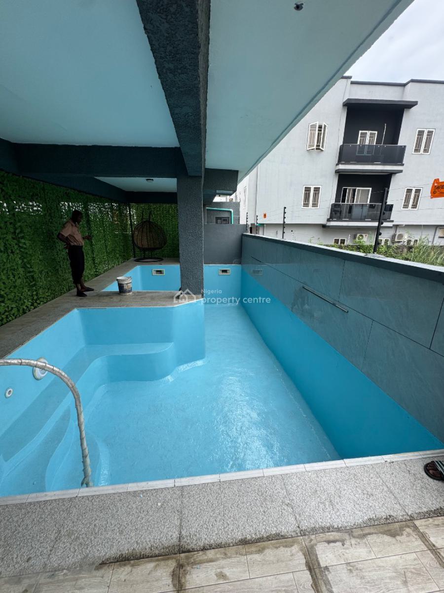 Uniquely-built Luxury 2 Bedroom Apartment with Bq, High Ceiling, Pool, Ikate Elegushi, Lekki, Lagos, Flat / Apartment for Sale