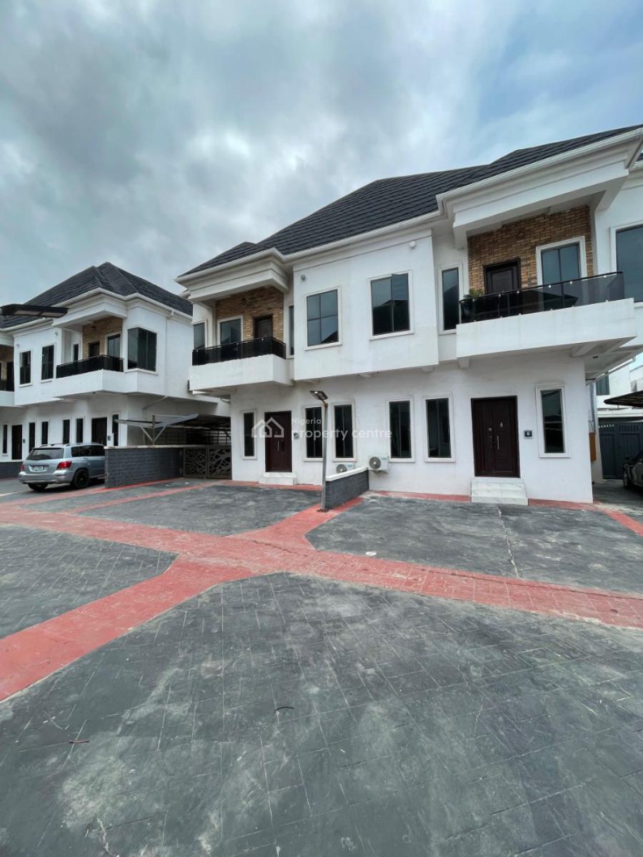 Tastefully Built 4 Bedroom Semi-detached Duplex with a Room Bq, Orchid, Lekki, Lagos, Semi-detached Duplex for Rent
