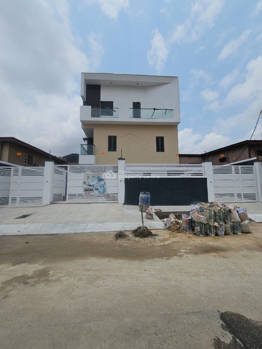 Newly Built 4 Bedroom Fully Detached Duplex with 2 Room Bq, Wemco, Ikeja, Lagos, Detached Duplex for Sale