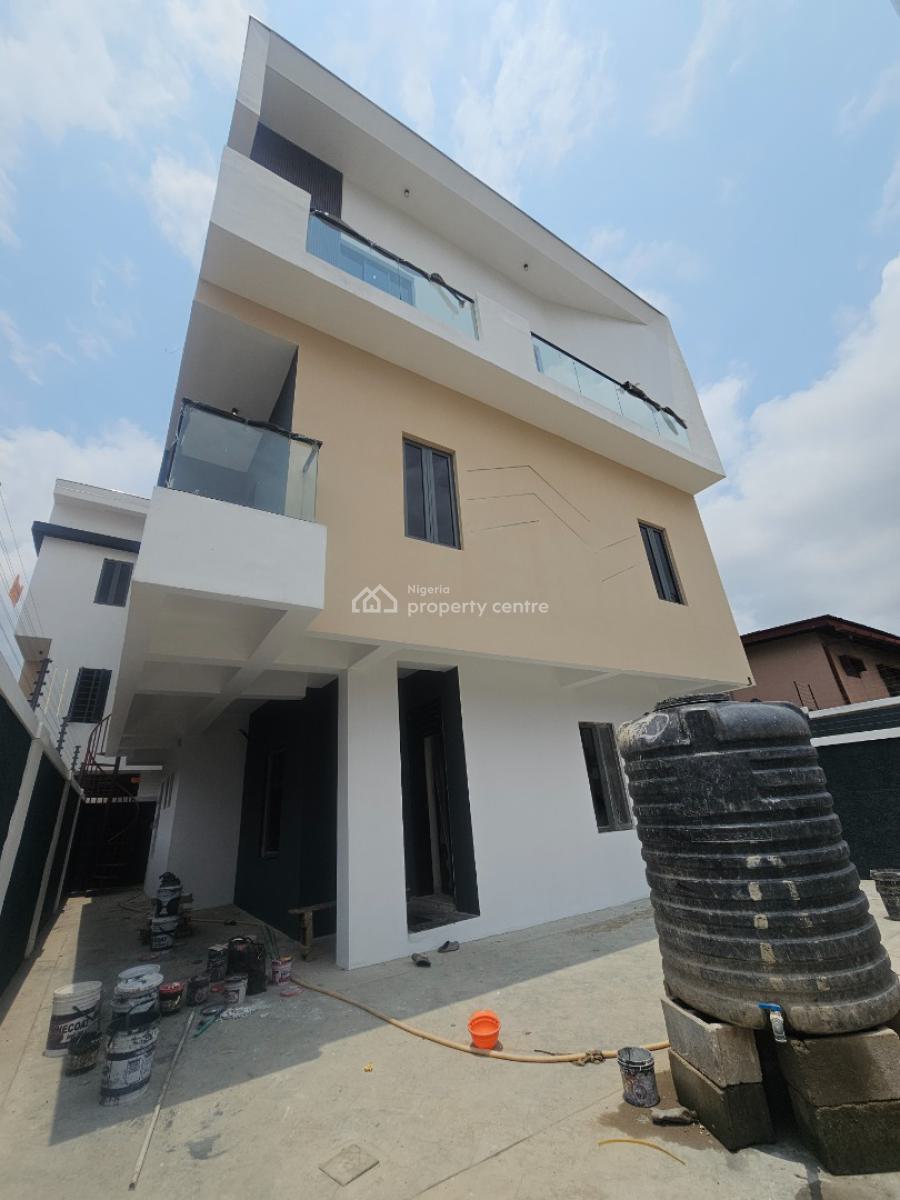 Newly Built 4 Bedroom Fully Detached Duplex with 2 Room Bq, Wemco, Ikeja, Lagos, Detached Duplex for Sale