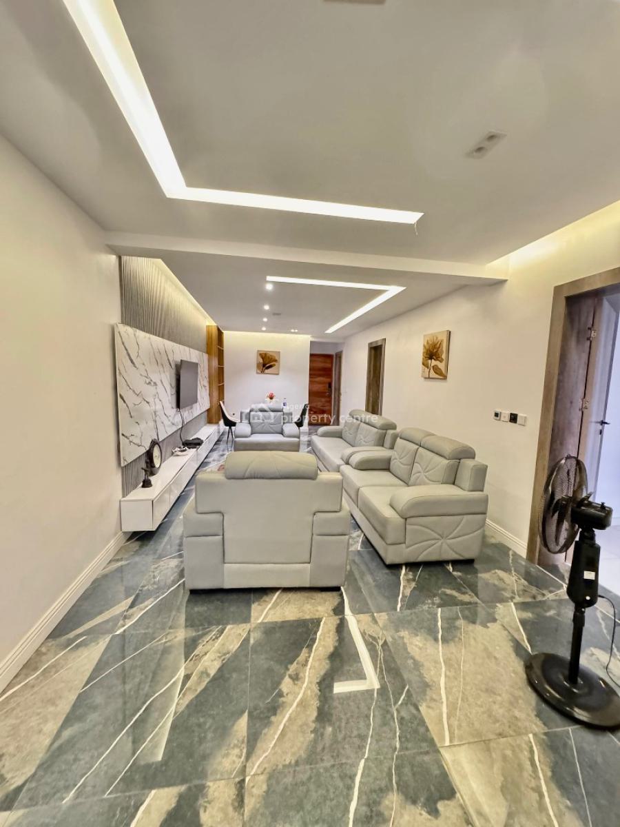 Good Deal! Beautifully  Furnished 2 Bedroom Apartment with Inverter, Lekki Conservation Center. Chevron Axis., Lekki, Lagos, Flat / Apartment for Sale
