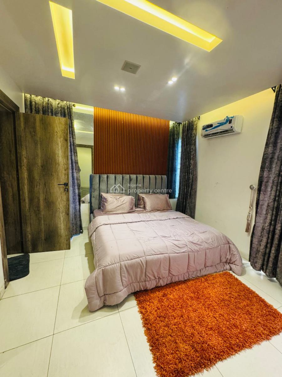 Good Deal! Beautifully  Furnished 2 Bedroom Apartment with Inverter, Lekki Conservation Center. Chevron Axis., Lekki, Lagos, Flat / Apartment for Sale