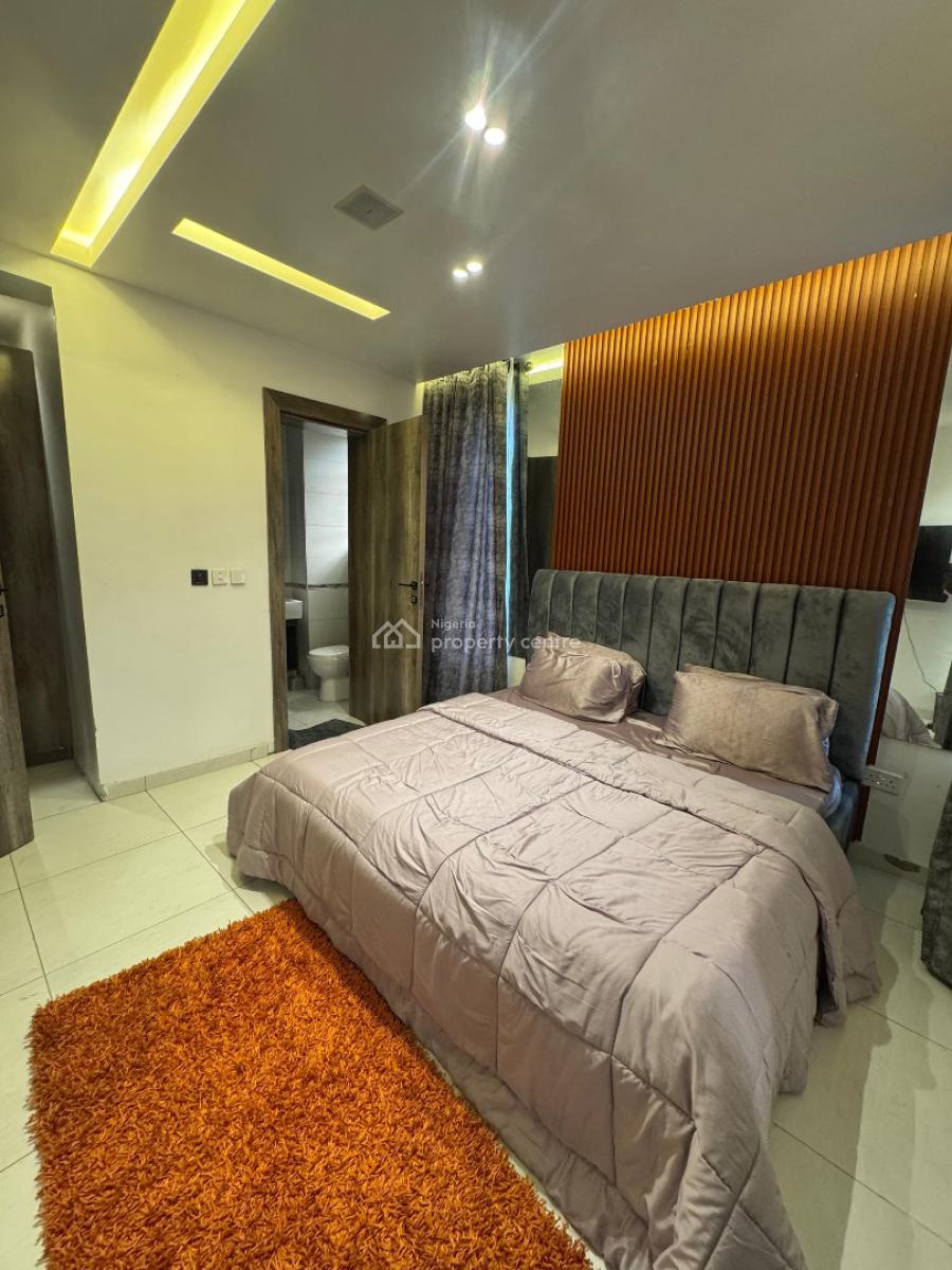 Good Deal! Beautifully  Furnished 2 Bedroom Apartment with Inverter, Lekki Conservation Center. Chevron Axis., Lekki, Lagos, Flat / Apartment for Sale