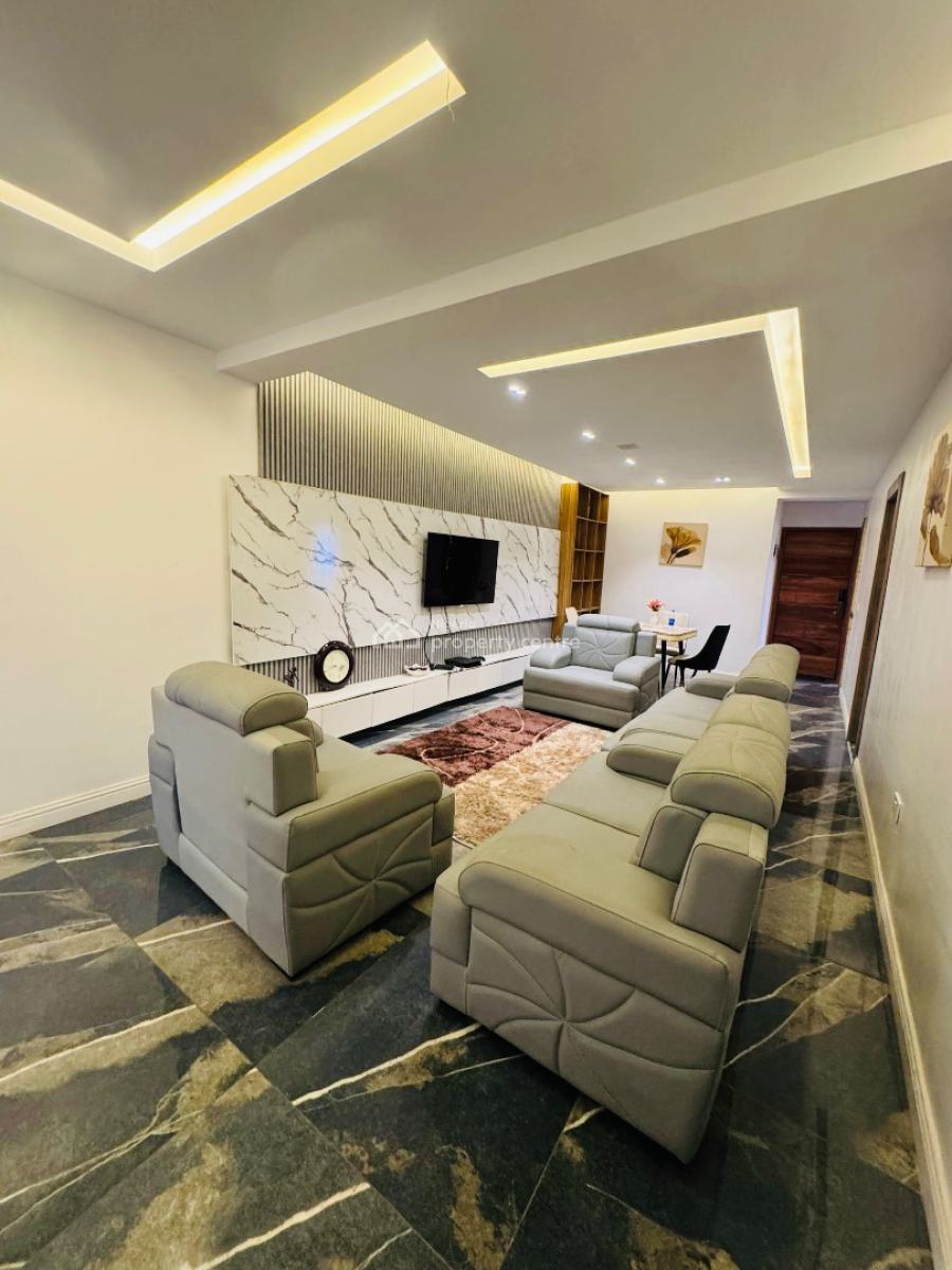 Good Deal! Beautifully  Furnished 2 Bedroom Apartment with Inverter, Lekki Conservation Center. Chevron Axis., Lekki, Lagos, Flat / Apartment for Sale