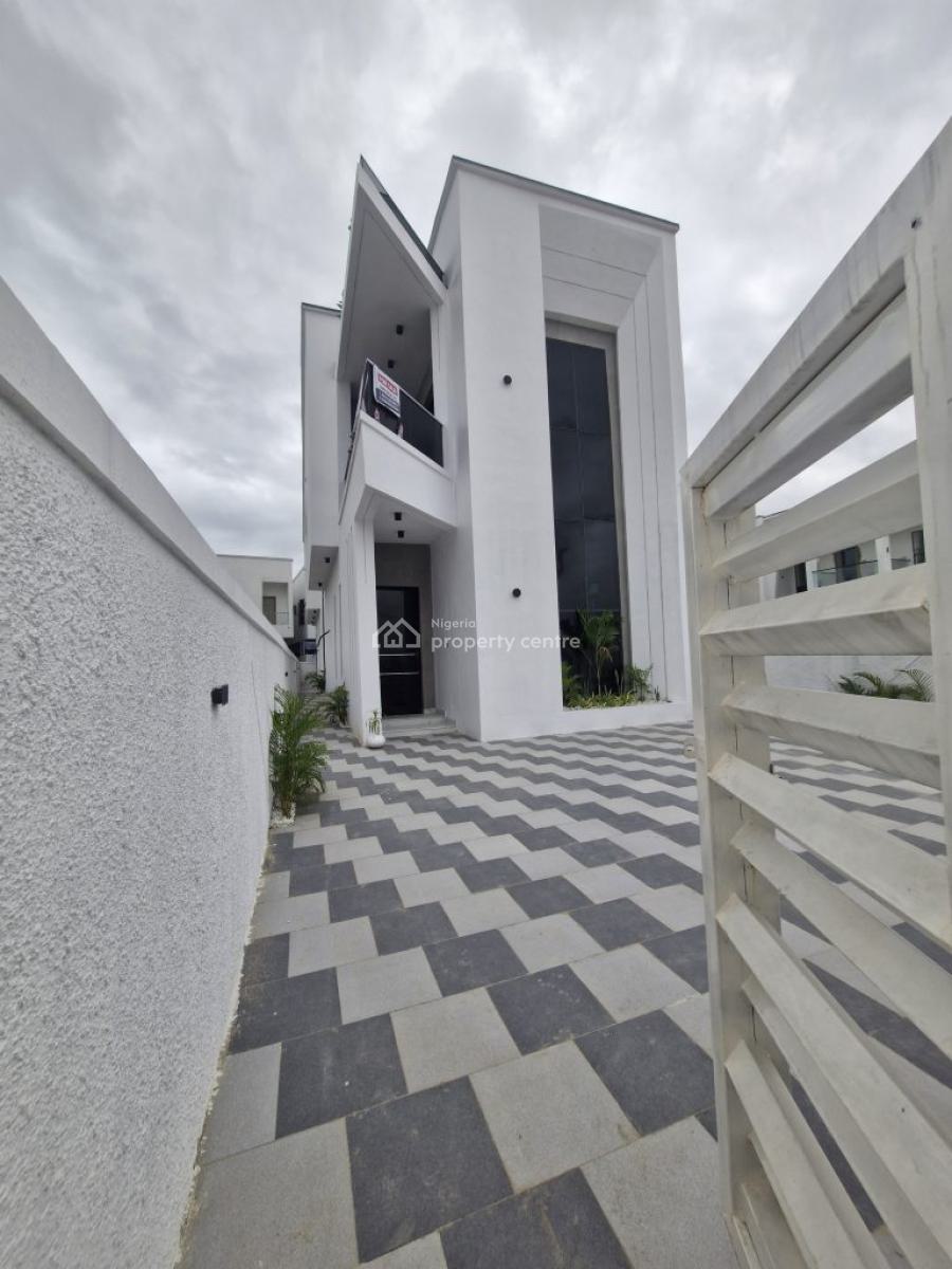 Fantastic 5 Bedroom Fully Detached Duplex with Bq, Palm City Estate, Lekki Expressway, Lekki, Lagos, Detached Duplex for Sale