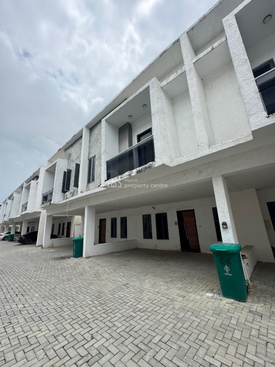 Newly Built Distress  4 Bedroom Duplex Terrace with Pool Gym, Orchid Road Lekki, Lekki, Lagos, Terraced Duplex for Sale