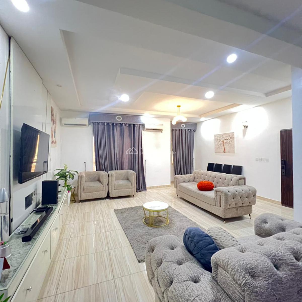 Fully Furnished 3 Bedrooms Apartment with Bq, Ikate, Lekki, Lagos, Flat / Apartment for Rent