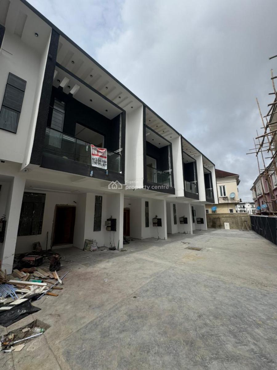 Beautiful 4 Bedroom Terrace Duplex, Chevron, Lekki, Lagos, House for Sale