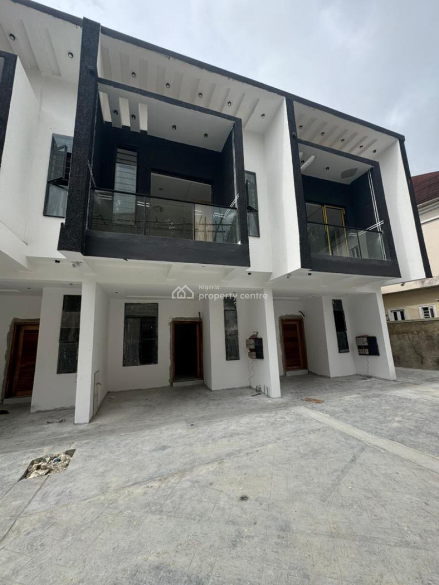 Beautiful 4 Bedroom Terrace Duplex, Chevron, Lekki, Lagos, House for Sale
