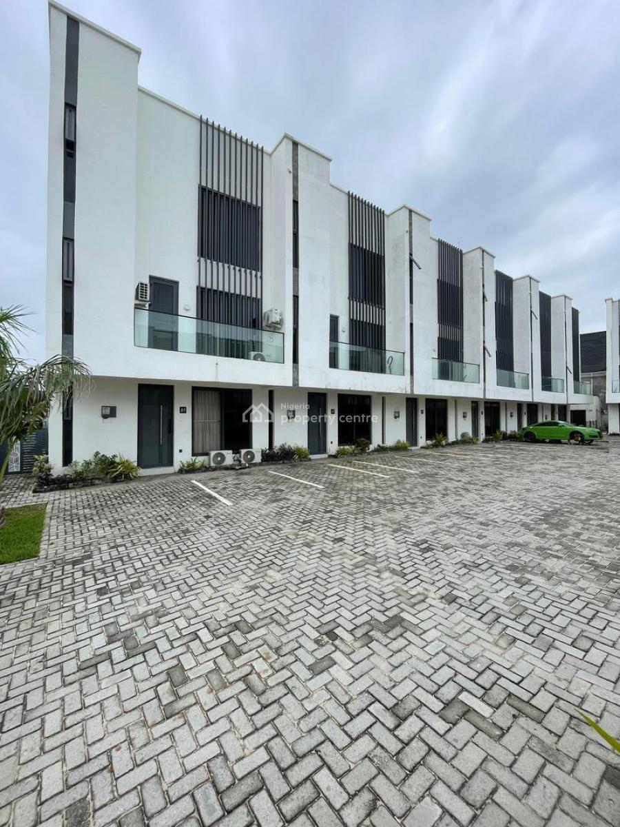 Luxury Smart 4 Bedroom Duplex with Bq, Ikate, Lekki, Lagos, Terraced Duplex for Rent