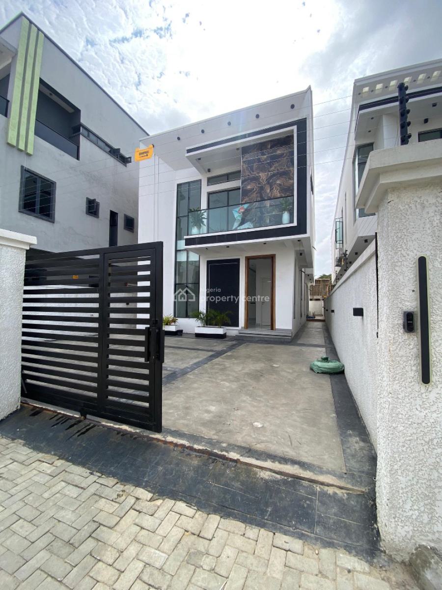 Exquisite 5 Bedroom Duplex with a Bq,pool,cinema, Chevron Toll Gate, Lekki, Lagos, House for Sale
